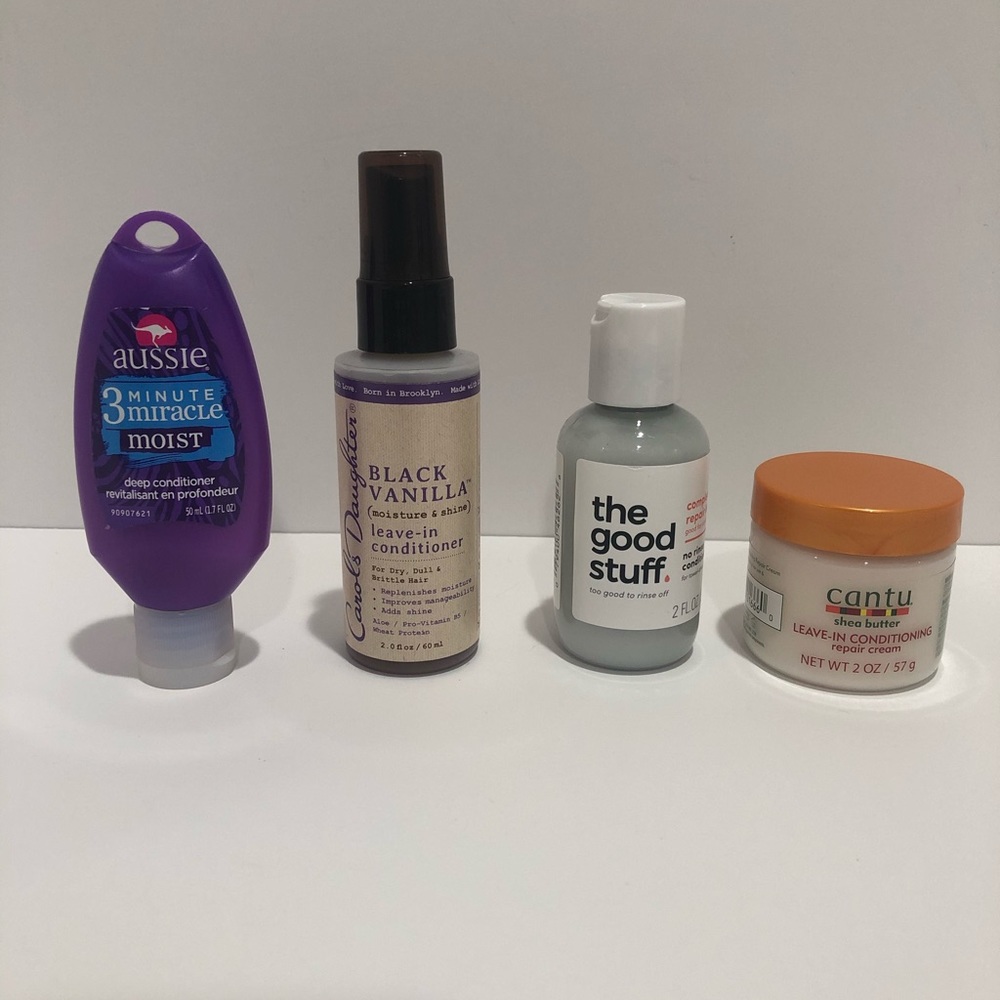 Hair Conditioning treatment sample products